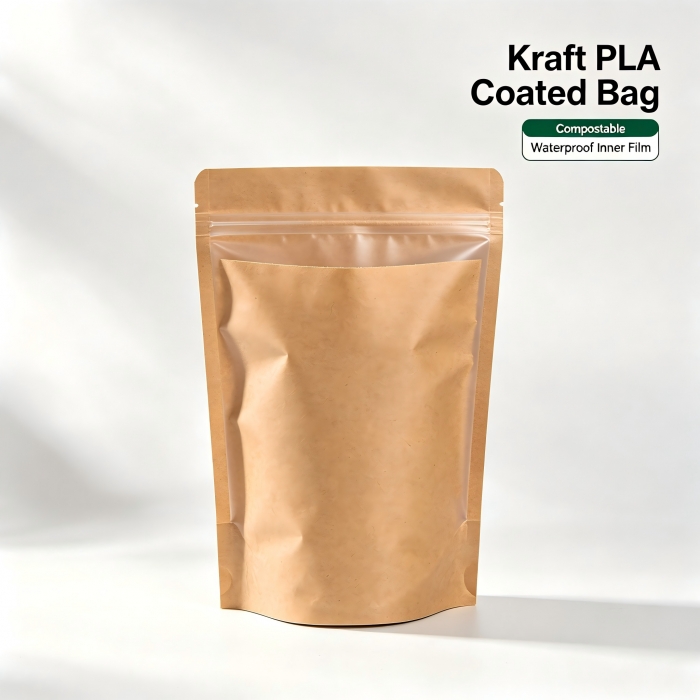 Kraft PLA Coated bags